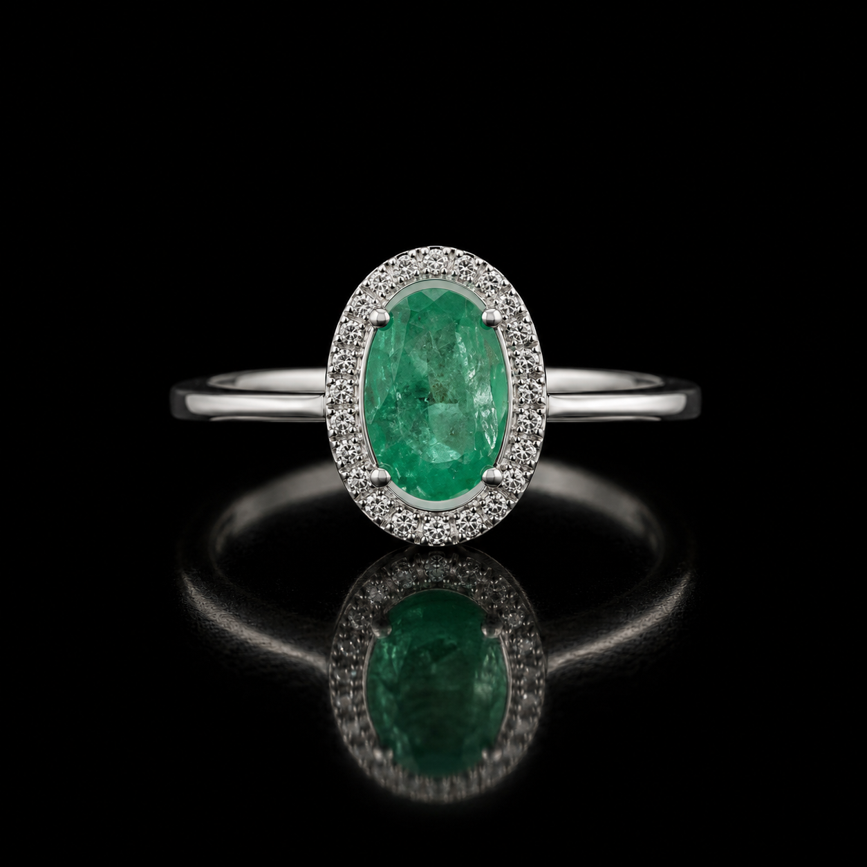 anillo esencia ovalo en plata 925